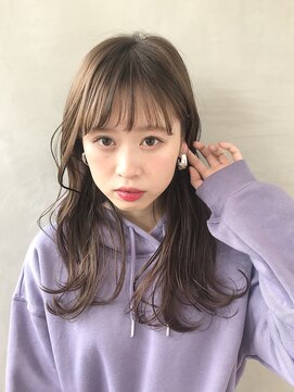 ソワ(soie) 【soie YUKI】シースルーバング透明感カラー◎