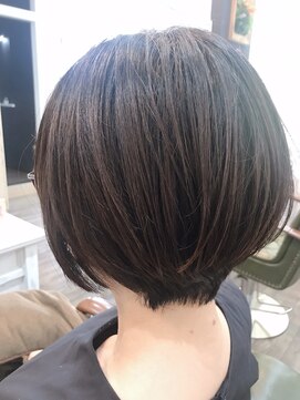 ルッカランス 経堂店(Lucca Lance) 乾かすだけできまるショコラベージュボブ