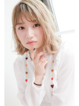 アンブレラビズ(UMBRELLA Bis. アンブレラ ビズ) ひし形シルエット・ダブルカラーベージュ