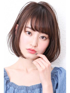 モニカ 西宮北口(Monica) 大人かわいいグレージュ小顔ナチュラルショートボブ