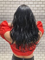 リー 京橋(Lee) 韓国スタイル×ダブルカラーブルーブラック