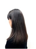 黒髪/似合わせ/ツヤ髪/サイエンスアクア/30代40代/髪質改善