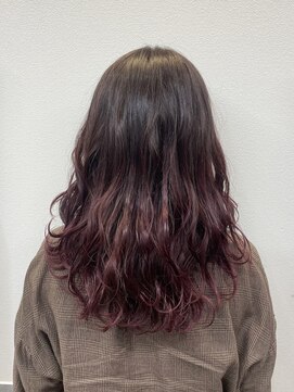 アイコニック 天神店(ICONIQ) カラーマジック【チェリーピンク×グラデーション】