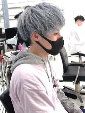 ネクスト 静岡店(NEXT) 【NEXT shizuoka 竹田】前下がりマッシュ×シルバーアッシュ