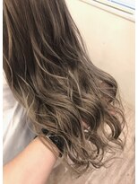 ヘアメイクアート(Hair make Art)&nbsp;アッシュベージュエアタッチグラデーション