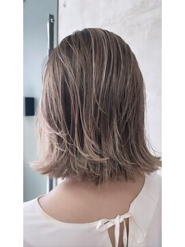 ソルトウォーター(SALT WATER) シアベージュ　ハイライト　チョコレート