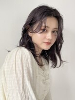 ヨーク(YOKE)&nbsp;【 YOKE 】ラベンダーグレージュ顔まわり大人かわいい