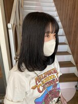 アヴァンス 天王寺店(AVANCE.)&nbsp;レイヤーカット×ブルーブラック