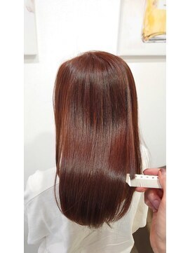 アッシュ 清瀬店(Ash) 【髪質改善】オレンジブラウン系カラー　Ash清瀬 大嶋