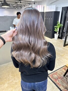 メリー オオサカ(Merly Osaka) 艶がすごい！中明度グレージュカラー_milky greige_