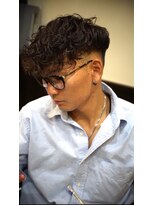 ヒロギンザ 恵比寿店(HIRO GINZA)&nbsp;ツーブロックビジネスショートフェードスパイラルツイストパーマ