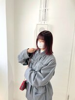 ミュー(Mu)&nbsp;ボルドーカラー×フェイスレイヤー