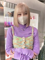 ゼスト クレス(ZEST Cres)&nbsp;【CRES三木すみれ】ミルクティホワイトブロンド