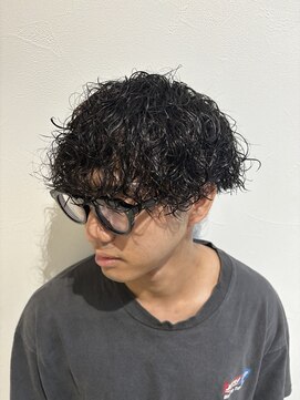 グラフ 立川(Graph.) 波巻きパーママッシュスパイラルメンズカット