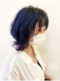 ブルーラベンダー×ナチュラルウルフ