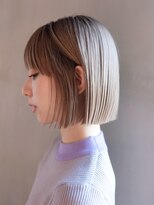 シオン(shion)&nbsp;似合わせカットマロンベージュホワイトブロンド_ba499331