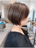 小顔ショート【ひばりヶ丘/ショート/ショートボブ/前髪カット】