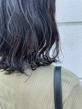 ルミヘアー 金沢駅西口店(Lumi hair) ミディアム×デザインカラー×金沢