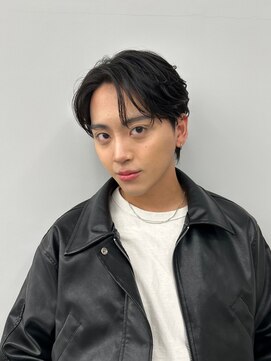 ネイロ 北千住(NeiRo) メンズマッシュ刈り上げ波巻きツイストスパイラルパーマ北千住