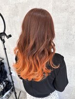 スキル 水戸(SKILL)&nbsp;グラデーションカラー/ニュアンスカラー/オレンジブラウン