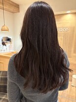 テラス(Terrace) 【Terrace】ロングレイヤー×ラベンダーグレージュ