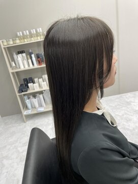 バディ 中野駅前店(BUDDY) オリーブグレージュ【中野美容室/新中野/顔周りレイヤーカット】