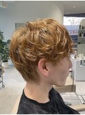 シャドウパーマ×マッシュ