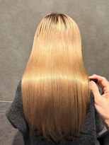 ロンド ブランシュ 錦糸町北口(Lond blanche)&nbsp;ブリーチ縮毛矯正　縮毛矯正　髪質改善　錦糸町縮毛矯正　絹髪