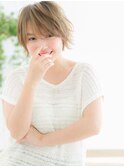 千早/髪質改善/外国人風グラデーション♪フェザーショートc
