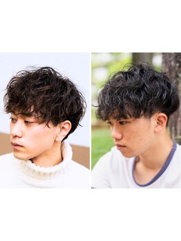 学生～社会人まで幅広く対応◎メンズパーマが初めての方・いつもと違う雰囲気を楽しみたい方大歓迎！