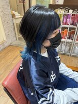 フィゼル あべのルシアス店(Aujua fizelle)&nbsp;インナーカラー