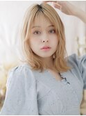 フレンチカジュアル外ハネカールくびレイヤーa戸頭20代30代