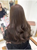 オリーブグレージュ  グレージュ  赤み消しカラー