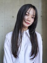 ハーヒム(her him)&nbsp;ロングヘア/黒髪ロング/ロング/レイヤーカット/警固