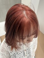 テクネ 天神大名(techne) 天神大名ピンクベージュダブルカラーケアブリーチショート