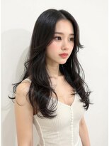 ブロウ ネックス ザ サロン 表参道(VLOW nex the salon) アッシュグレージュ レイヤーカット 透明感カラー 韓国ヘア