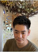 スパイキーショート＆刈り上げ