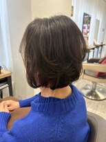 ファースト 長町店(first)&nbsp;【白髪ぼかし初心者向け】透明感UPで垢抜け！脱黒髪のブラウン♪