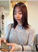 カット/艶カラー(髪質改善カラー)/髪質改善トリートメント