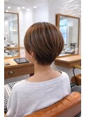 白髪ぼかしハイライト＋カット +髪質改善トリートメント