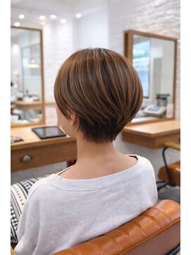 ジプソ 池袋西口(Gypso) 白髪ぼかしハイライト＋カット +髪質改善トリートメント