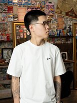 マーリィズバーバー 本店(MARLEY'S BAR BER)&nbsp;ボウズフェード