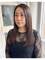零秒女髪 千里丘店&nbsp;美艶髪まとまり上品ロングスタイル髪質改善美髪髪質改善カラー