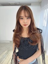 アンジェリカラボ(ANGELICA LABO)&nbsp;ANGELICA ニュアンス巻き 透明感ブラウンベージュ