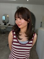 シュシュ 宜野湾店(chou chou)&nbsp;ダークパープル/ナチュラルショート/ミルクブラウン/夏/宜野湾市