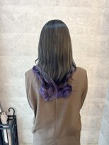 ブレイブ ヘアデザイン(BRaeVE hair design) バイオレットグラデーション