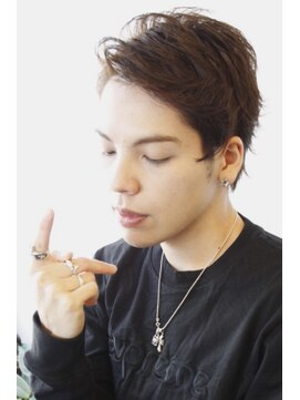 ブーケ(BOUQUET) 外ハネ 束感 ジェル仕上げなのにボリュームアップスタイル