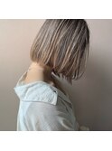 ハイトーンボブ【hub(hair)天神今泉】