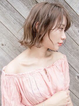 ルティア 池袋(Lutia) ウェットな波ウェーブボブ