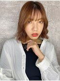 ツヤ巻き＿シースルーバング